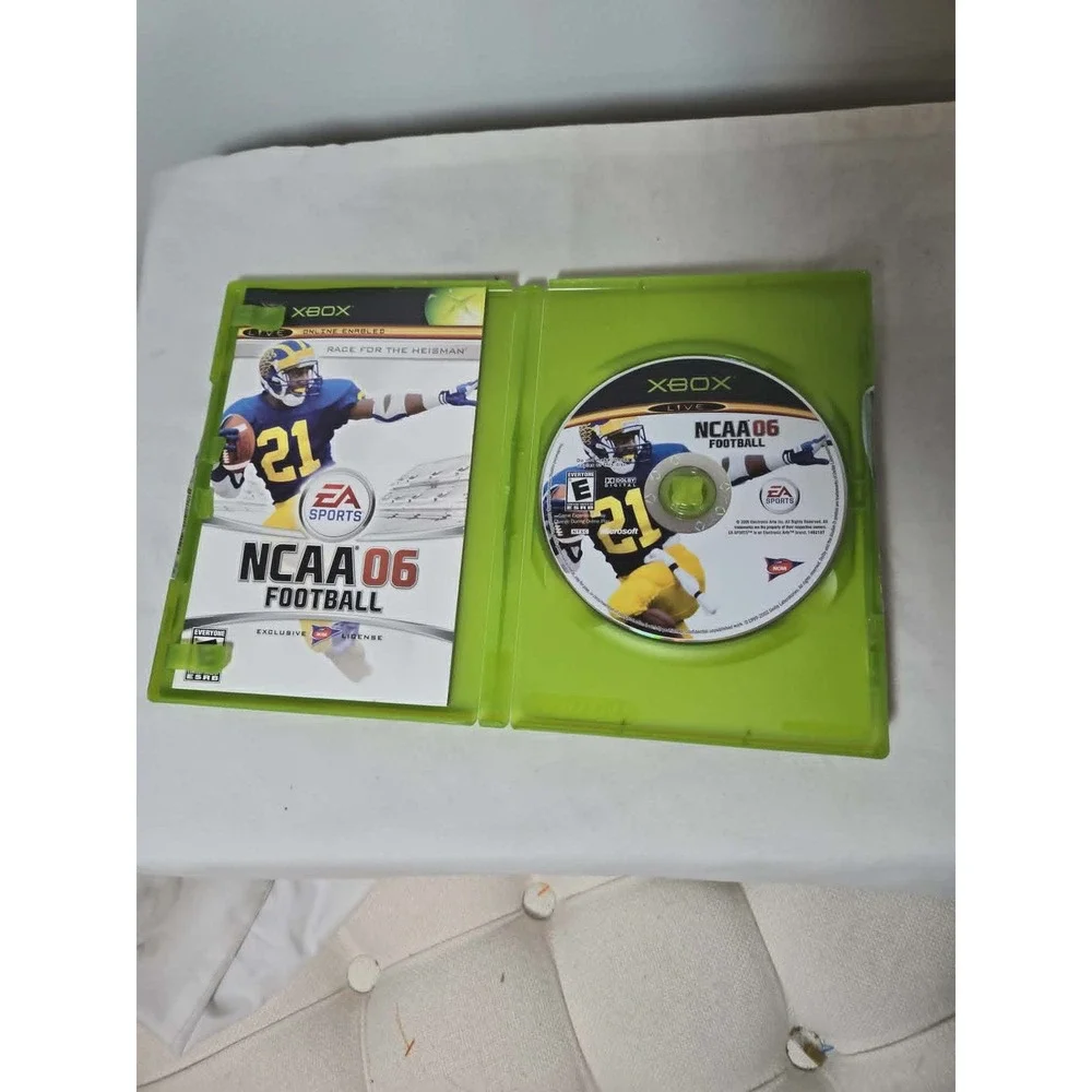 NCAA Football 06 Microsoft Xbox Complete Tested Working EA Sports CIB
